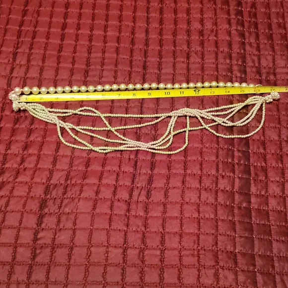 Statement pearl necklace NWOT - Picture 5 of 5